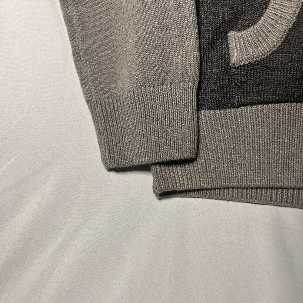 NHL Toronto Maple Leafs Gray knitted hoodie sweater XL - Picture 7 of 12